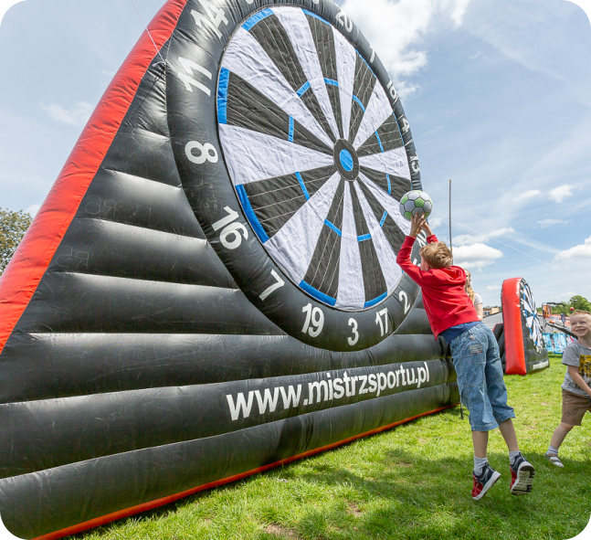 Festyny i wydarzenia football dart